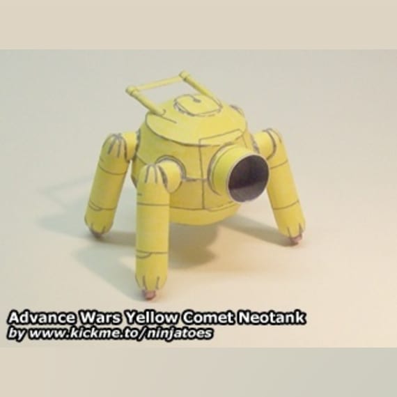 Танк Yellow Comet Neotank (Advance Wars)