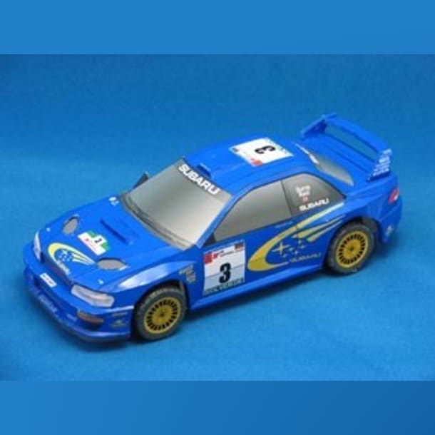 Бумажная модель Автомобиль Subaru Impreza WRC 2000