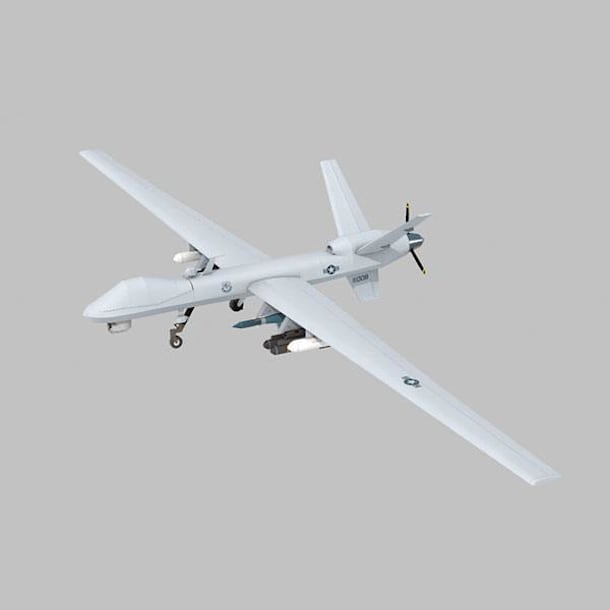 Бумажная модель Беспилотный самолет MQ-9 Reaper