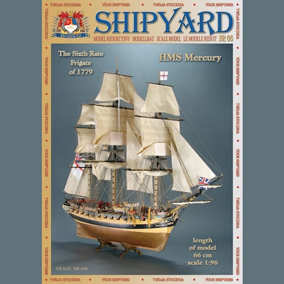 Shipyard - 35 - Фрегат HMS Mercury (1779)