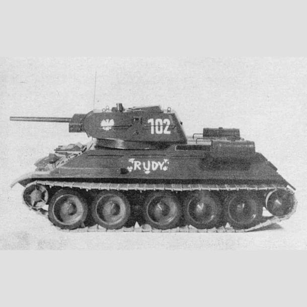 Журнал Maly Modelarz - 6/1968 - Танк Т-34-76 Рыжий