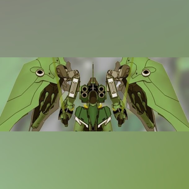 Бумажная модель Робот NZ-666 Kshatriya (Gundam), масштаб 1:60