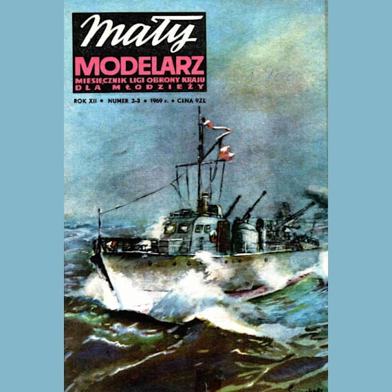 Maly Modelarz - 2-3/1969 - Охотник за подводными лодками