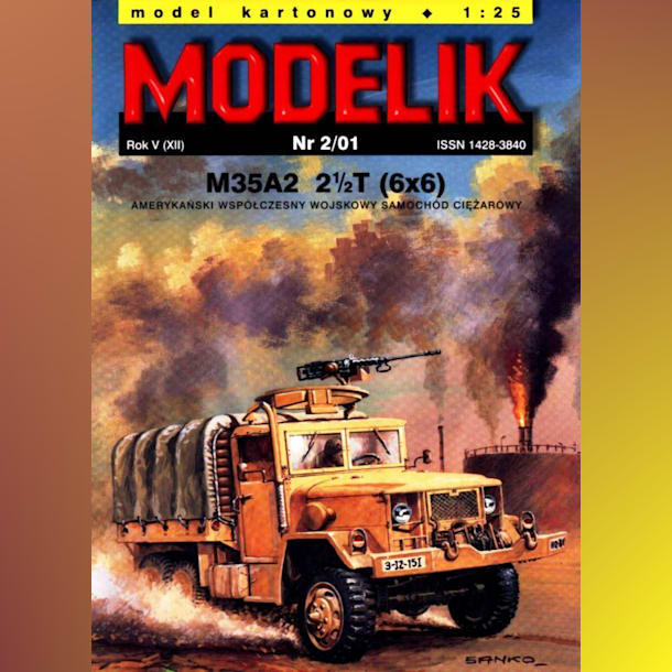 Журнал Modelik - 2/2001 - Военный грузовик GMC М35