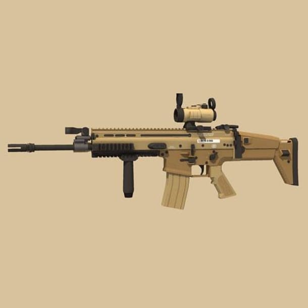 Бумажная модель Автомат FN SCAR-L