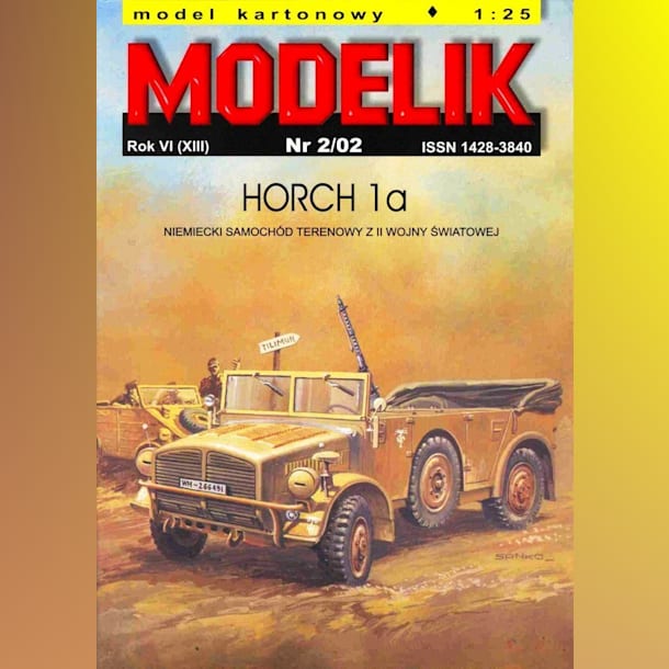 Журнал Modelik - 2/2002 - Автомобиль Horch Ia