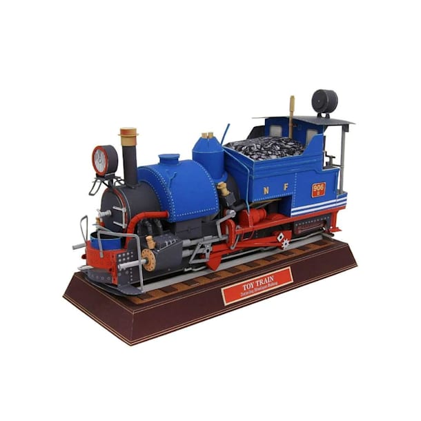 Бумажная модель Локомотив игрушечной железной дороги / Toy Train