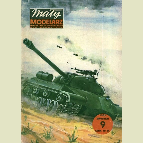 Maly Modelarz - 9/1982 - Танк ИС-3