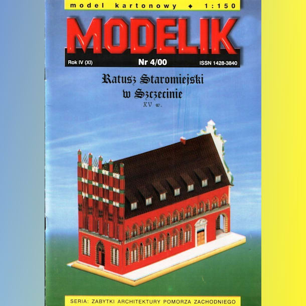 Журнал Modelik - 4/2000 - Старомейская ратуша в Щецине