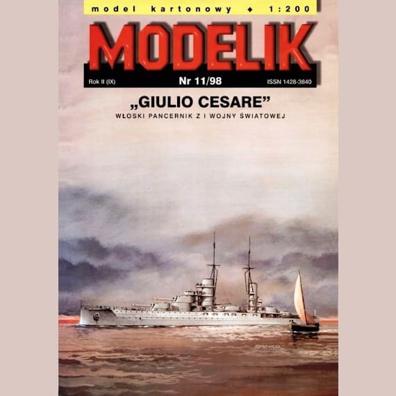 Modelik - 11/1998 - Линкор Giulio Cesare