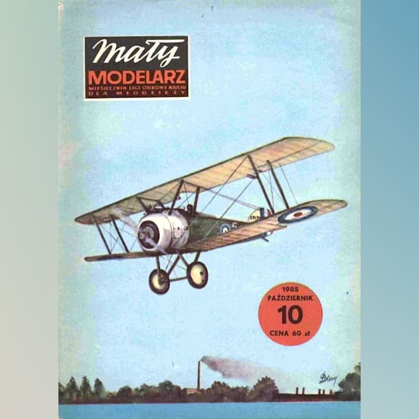 Журнал Maly Modelarz - 10/1985 - Истребители Sopwith Camel и Sopwith Triplane