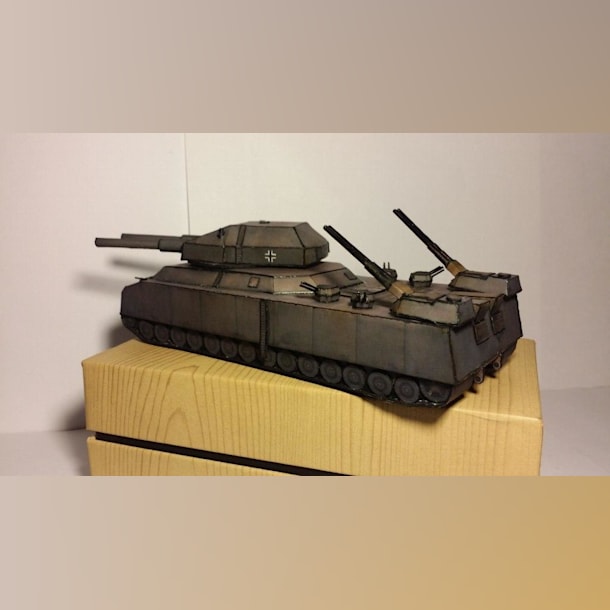 Журнал Макет танка - 000 - Танк Landkreuzer P.1000 Ratte