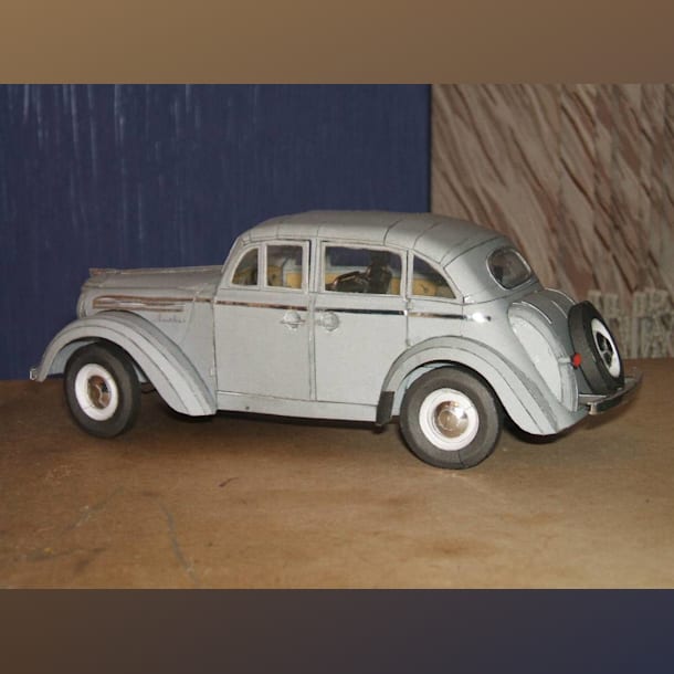 Журнал W.M.C. Models - 02/2011 (9) - Автомобиль Москвич-400 / Opel Kadett 1938