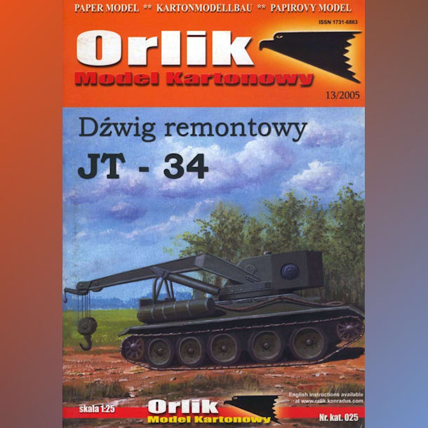 Журнал Orlik - 025 - БРЭМ JT-34