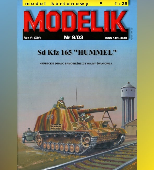 Журнал Modelik - 9/2003 - Самоходная гаубица Hummel