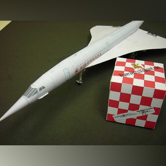 Сверхзвуковой пассажирский самолет Aerospatiale-BAC Concorde Air Canada