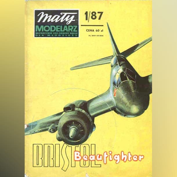 Журнал Maly Modelarz - 1/1987 - Истребитель Bristol Beaufighter