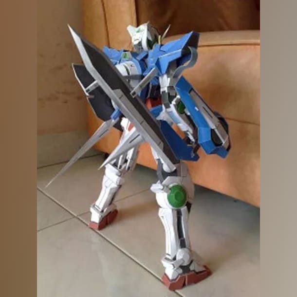 Бумажная модель Робот Gundam Exia (Gundam)