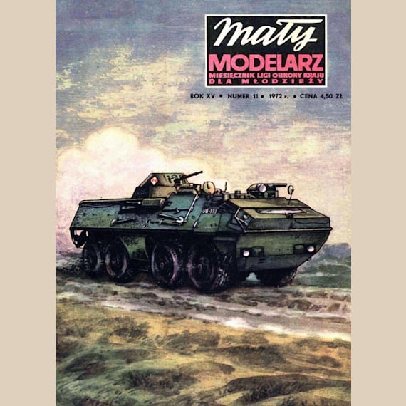 Maly Modelarz - 11/1972 - Бронетранспортер OT-64 SKOT