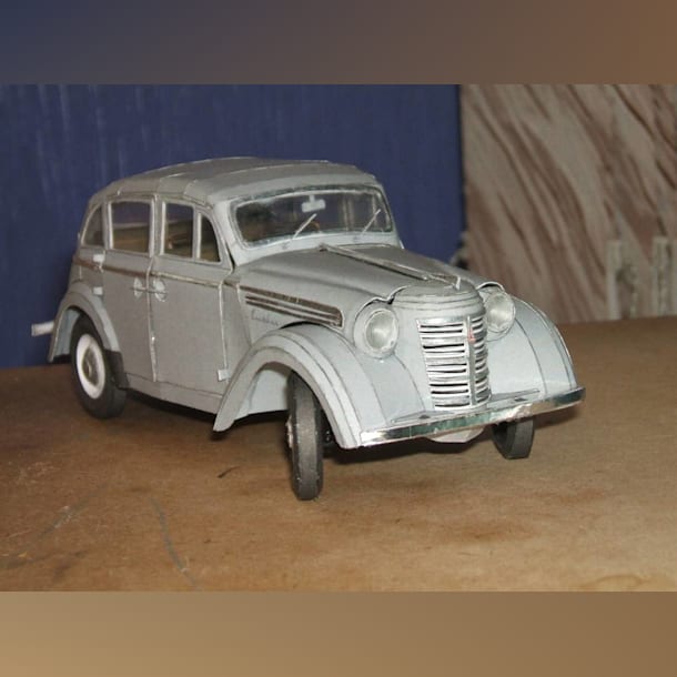 Журнал W.M.C. Models - 02/2011 (9) - Автомобиль Москвич-400 / Opel Kadett 1938