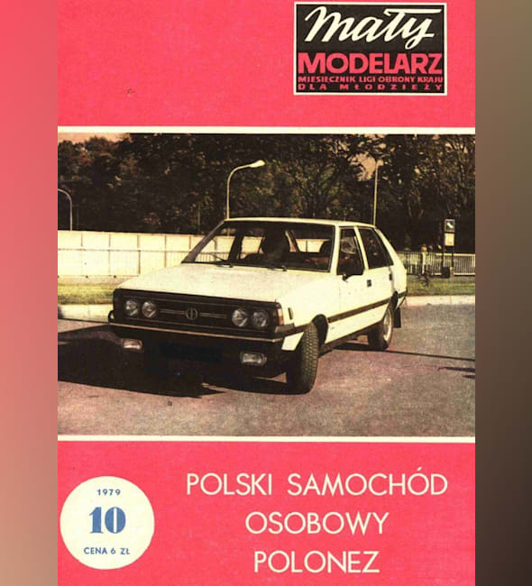 Журнал Maly Modelarz - 10/1979 - Автомобиль FSO Polonez