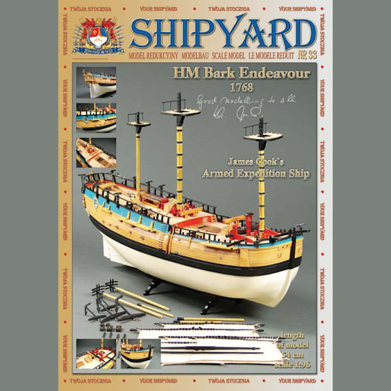 Shipyard - 33 - Парусный корабль HMВ Endeavour (1768)