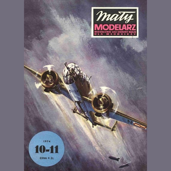 Maly Modelarz - 10-11/1974 - Бомбардировщик PZL P-37