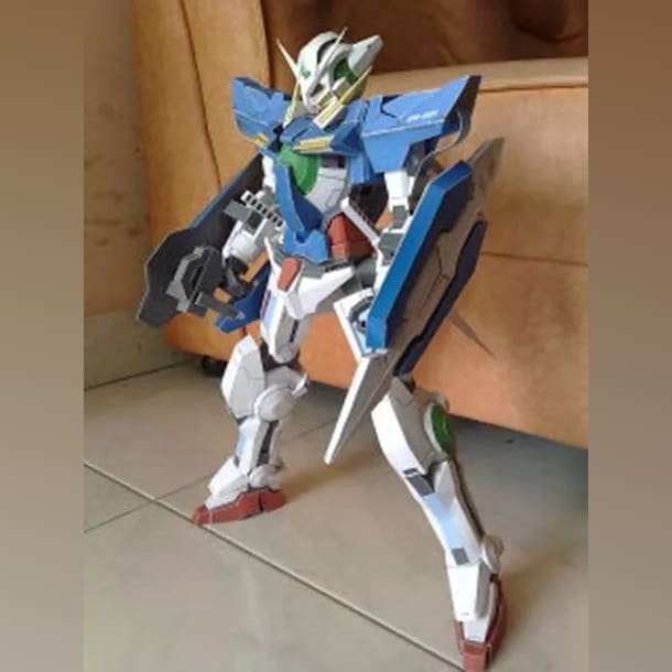 Бумажная модель Робот Gundam Exia (Gundam)