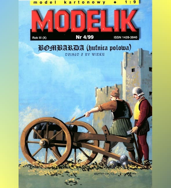 Журнал Modelik - 4/1999 - Бомбарда