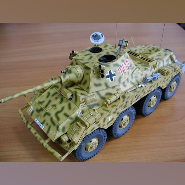 Журнал Modelik - 3/2003 - Бронеавтомобиль Sd.Kfz.234/2 Puma