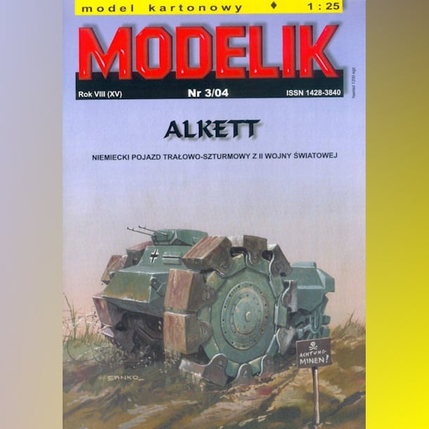 Журнал Modelik -3/2004 - Минный тральщик Alkett Minenraumer