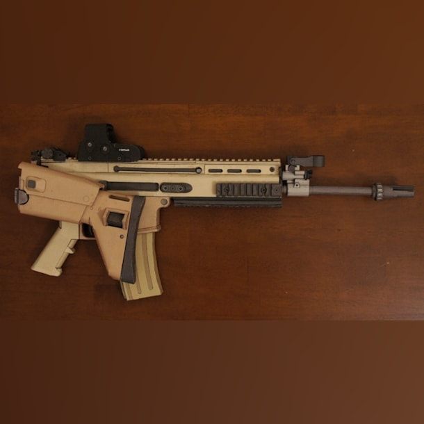 Бумажная модель Автомат FN SCAR-L