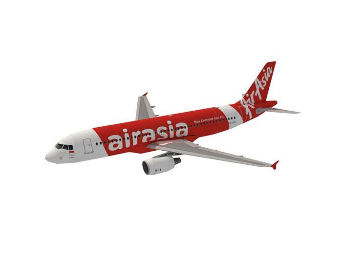 Авиалайнер Airbus A320 AirAsia