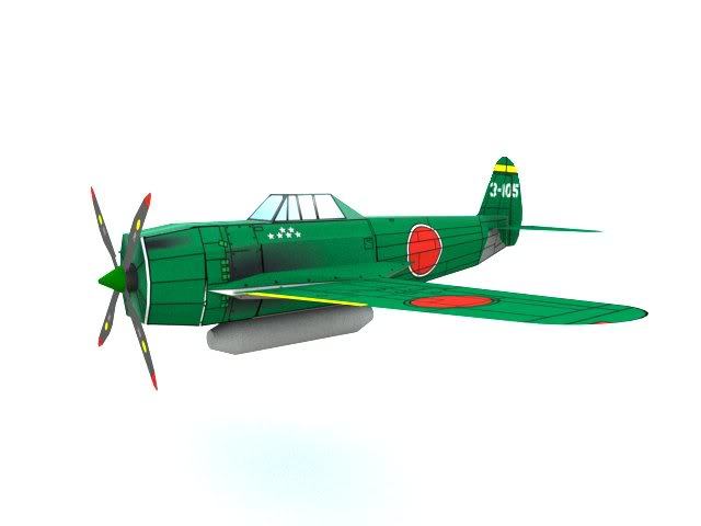Истребитель Kawanishi N1K-J Shiden