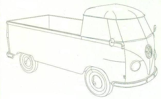 Автомобиль Volkswagen T1 Pritsche