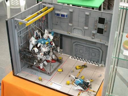 Диорама Робот RX-78 GP01 (Gundam)