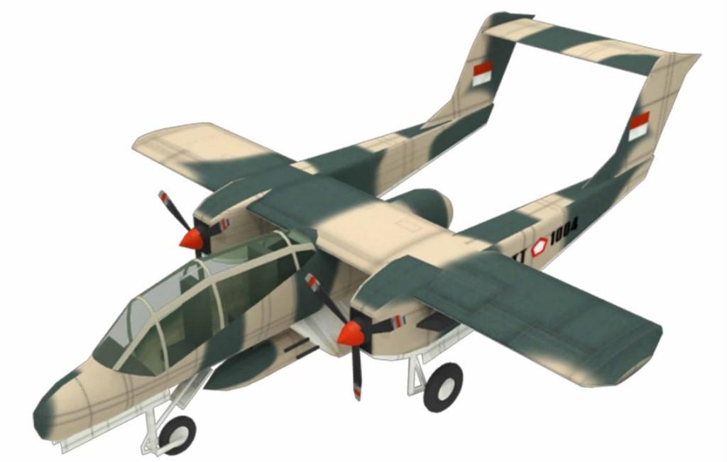 Самолет North American OV-10 Bronco