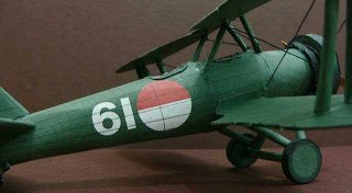 Бумажная модель Самолет Yokosuka K5Y1
