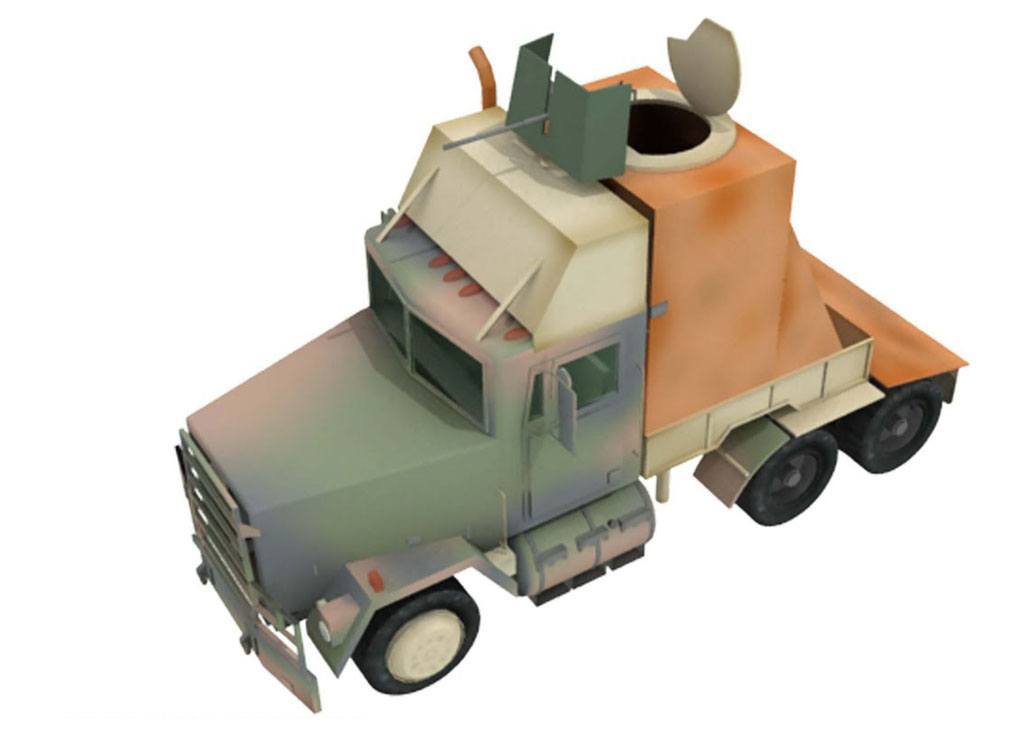 Вооруженный грузовик M915