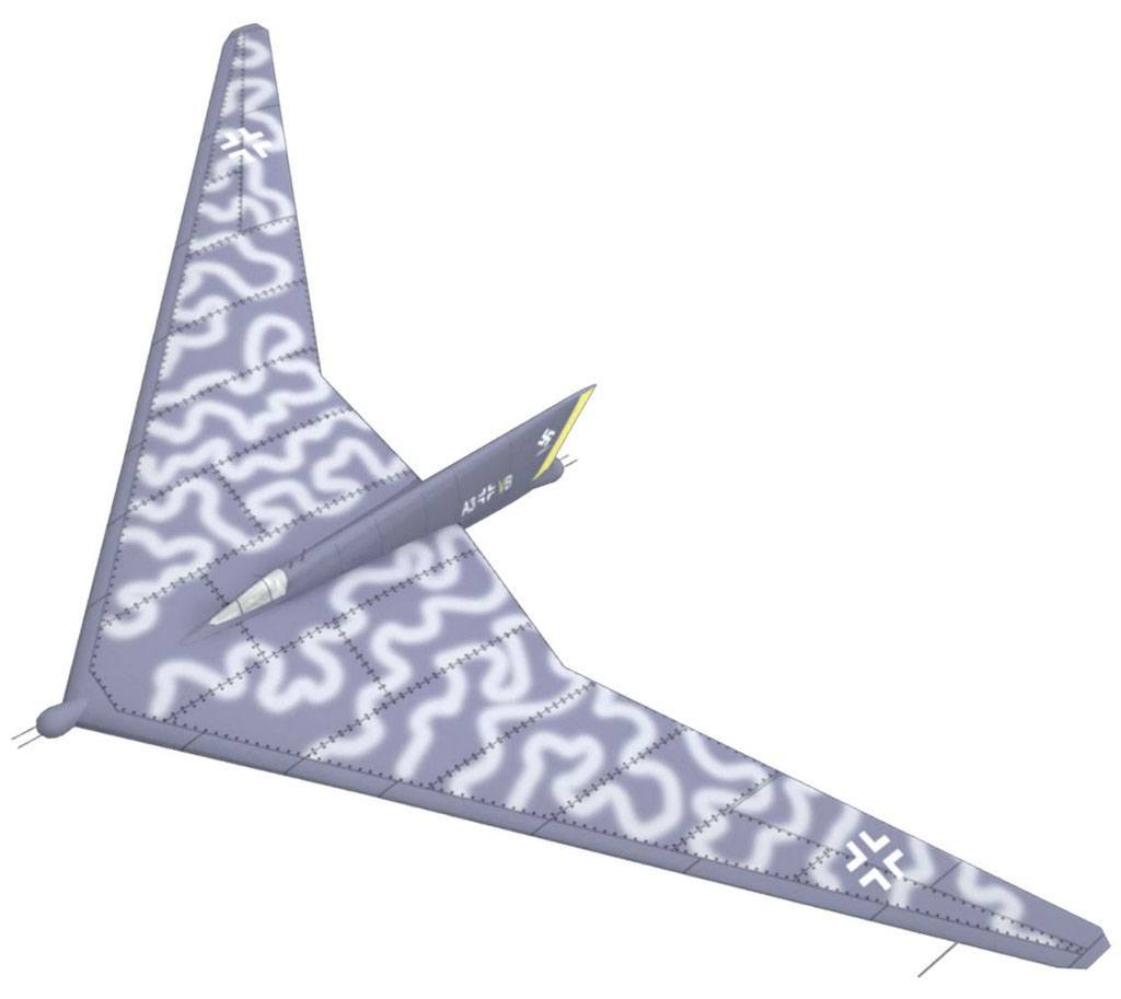 Бомбардировщик Horten Ho XVIII