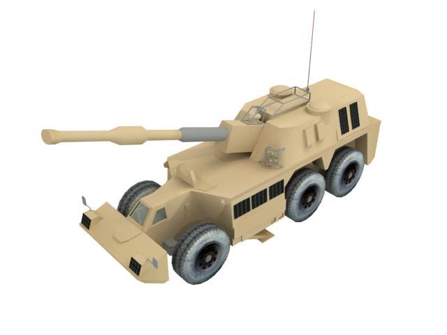 Самоходная установка G6 Rhino
