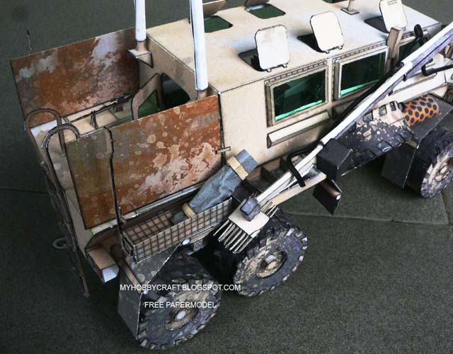 Бумажная модель Бронетранспортер Buffalo MPV