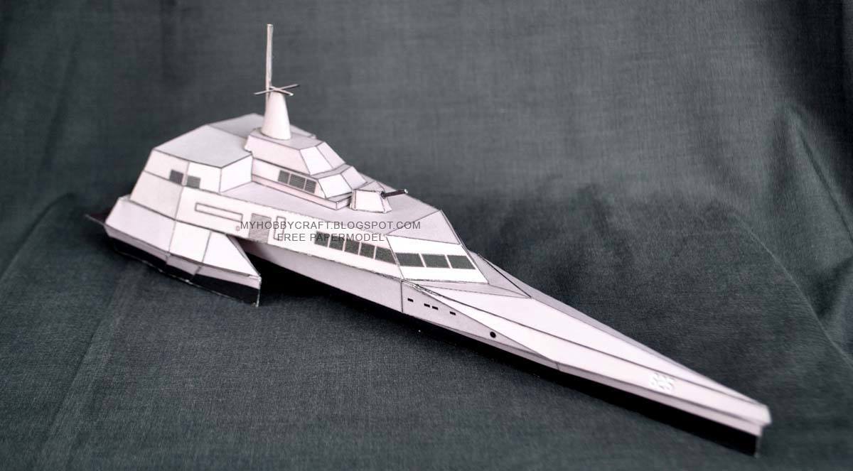 Катер-тримаран KRI Klewang