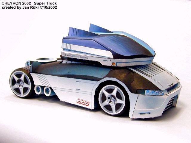 Автомобиль Cheyron 2002 Super Track (Hotwheels)