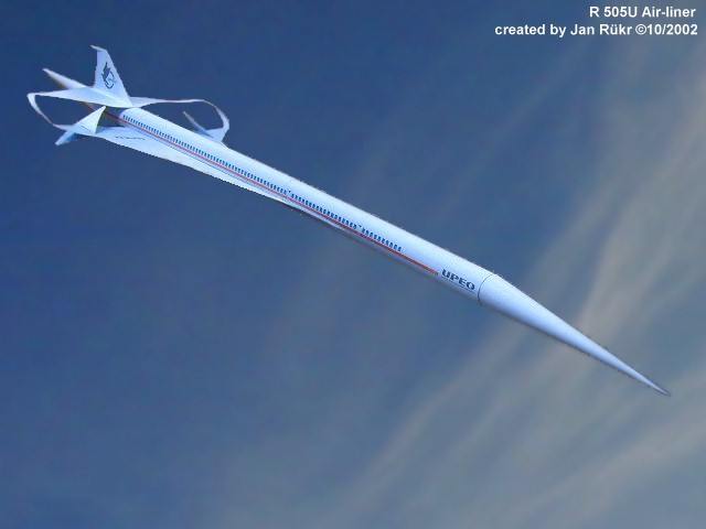 Транспортный самолет R-505U (Ace Combat 3 - Electrosphere)