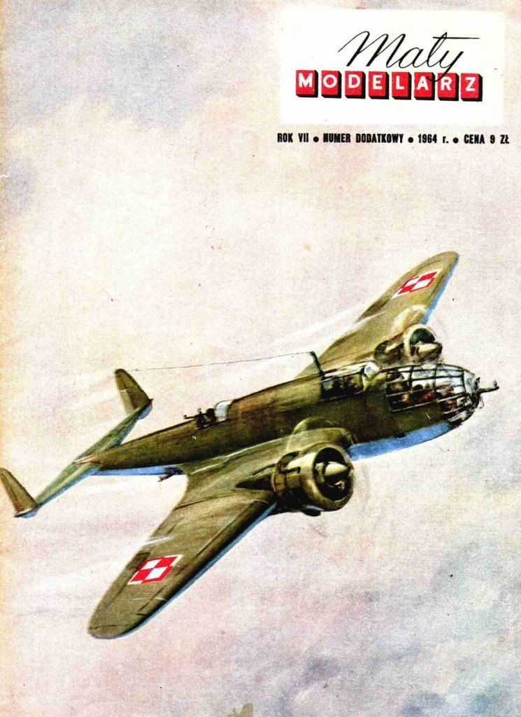 Maly Modelarz - Special 1964 - Бомбардировщик PZL P-37B Лось