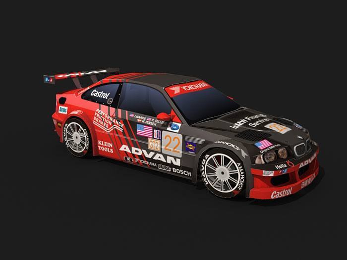 Автомобиль BMW M3 GTR (Prototype Technology Group)