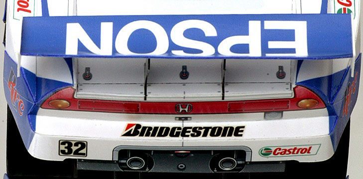 Бумажная модель Автомобиль Honda NSX 2004 [высокая сложность]