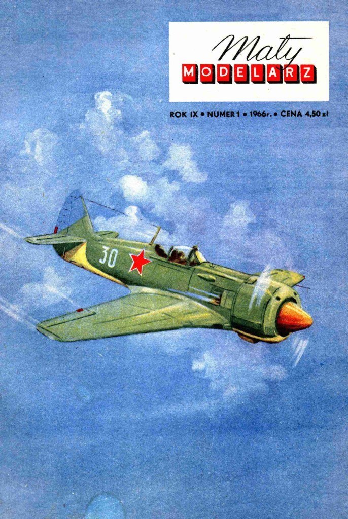 Maly Modelarz - 1/1966 - Истребитель Ла-11