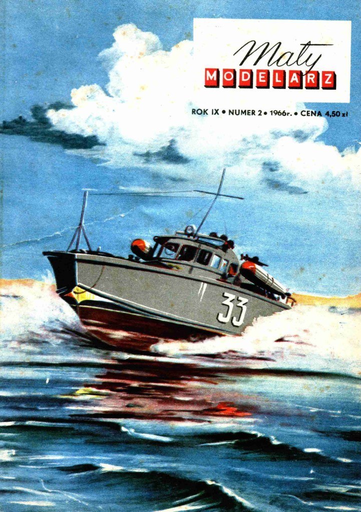 Maly Modelarz - 2/1966 - Торпедный катер типа MAS